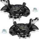 Front Left and Right Side Steering Knuckle & Wheel Bearing Hub Assembly for Toyota Camry 2007-2011/for Lexus ES350 2007-2012(Only fit for 3.5L), Replace for 686260 686261 (Spline Quantity:30)