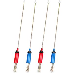 WH16X10158 WH16X10159 Washer Suspension Rod Set (4Pcs), Replace PS3654190 PS3654191 2754602 AP5632455, Fit for GE and Hotpoint Washer GTWN4250D0WS GTWN4250D1WS HSWP1000M4WW GCWP1800D1WW