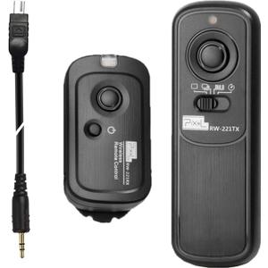 Pixel 2.4G Wireless Remote Control DC2 Remote Shutter Release Compatible with Nikon MC-DC2 Z7 Z7II Z6 Z6II Z5 D5600 D3300 D5000 D5100 D5200 D5300 D90 D7000 D7100 D7200 D7500 D780 D610 D750 P7700 P7800 (RW-DC2)