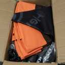 48 inch Tree Swing, Larger Saucer Flying Swing for Whole Family, 900lbs Weight Capacity, with Adjustable Hanging Straps, for Outdoor Playground, Orange