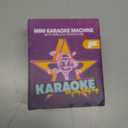 Mini Karaoke Machine for Kids Adults, Portable Bluetooth Speaker with 2 Wireless Microphones, Birthday Gifts Toys for Girls Boys Ages 3, 4, 5, 6, 7, 8, 9,10,11,12+ Years Old Toddler (Orange)