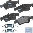 Bendix Priority1 CFM1122 Semi-Metallic Rear Brake Pads for Select Models Mercedes-Benz G55 AMG, G63 G65 GL320, GL350, GL450, GL500, GL550, ML320, ML350, ML450, ML500, ML550, R320, R350, R500