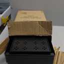 DEKAVA Under Sink Organizer 2 Pack, Bathroom Cabinet Organizer, 2 Tier Sliding Cabinet Basket Organizer Drawer, Multi-Purpose Bath Collection Baskets for Bathroom (Black)