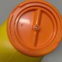 Duck-Shaped Interactive Slow Feeder Dog Toy - Press-Tail Puzzle Feeder with Adjustable Opening, Prevents Bloating & Boredom for Small/Medium Dogs & Cats (Yellow)