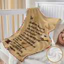 Get Well Gifts for Women, Extra Large Inspirational You are Not Alone Comfort Blanket, Supportive Plush Throw for Mom Sister Friend, Inspirational Spiritual Care Package, 50"x70" (Beige)