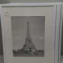 upsimples 16x20 Picture Frame Set of 5, Display Pictures 11x14 with Mat or 16 x 20 Without, Wall Gallery Poster Frames, White