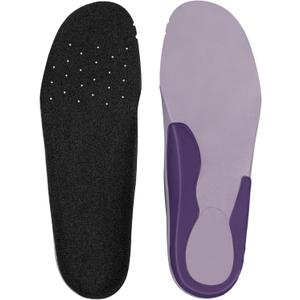 Endoto Insoles for Vans Skate Shoes, Replacement Arch Support Inserts for Men and Women Shock Absorbing(Size: US Men6 / Women7.5-EU 38)