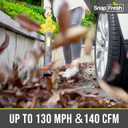SnapFresh Cordless Leaf Blower with Battery & Charger, 20V Electric Leaf Blower for Lawn Care, Battery Powered Leaf Blowers Lightweight for Patio/Yard/Garden Blowing