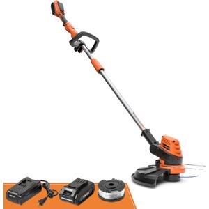 LawnMaster CLGT2412S 24V 12" Cordless String Trimmer 2.0AH Battery & Charger Included