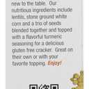 2 x RW GARCIA Organic Lentil Turmeric Crackers, 5.5 OZ (5.5 Ounce (Pack of 1))