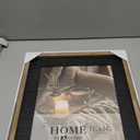 Malden Rustic Woods Wall Picture Frame 11" x 14" - Black/Rustic Brown