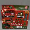 Mini Classic Christmas Train Set for Kids Ages 3-7, Battery-Powered Xmas Train for Under Christmas Tree, for Boys and Girls