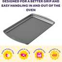 Wilton Gold Premium Non-Stick Warp-Resistant Bakeware, Made without PFAs, Large Cookie Sheet, 17.25 x 11.5 in,