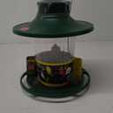 More Birds Large Lantern Bird Feeder, Lantern-Style Wild Bird Feeder, 5 Feeding Ports, 3.8-Pound Seed Capacity, Green