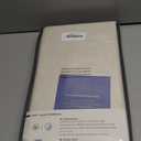 100% Blackout Shield Linen Blackout Curtains for Bedroom 84 Inches Long, Back Tab/Rod Pocket Living Room Drapes, Thermal Insulated Blackout Curtains 2 Panels Set, 50" W x 84" L, Cream