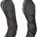 Shipping Boots (Black/Silver)