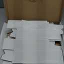 DICOFUN 10-Sheet Peel and Stick Backsplash Tile, Faux White Marble Look PVC Mixed Metal Stick on Backsplash Tiles for Kitchen and Bathroom, 9.4 sq.ft