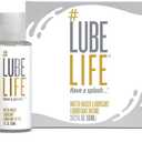 LUBELIFE Water-Based Lube Personal Lubricant for Men, Women & Couples, Travel Size, Non-Staining, Easy Clean-Up, Toy-Safe, 3 x 2 Fl Oz