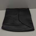 Priprilod Black Leather Driver Side Bottom Replacement Seat Cover Compatible with Jeep Wrangler Rubicon 2013 2014 2015 2016 2017