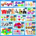 Kiss Monkey Party Favors for Kids 8-12 4-8, 640 PCS Fidget Toys Bulk, Prize Treasure Box Toys for Classroom, Goodie Bags Stuffers for Kids, Birthday Gifts, Carnival Prize, Pinata Stuffers