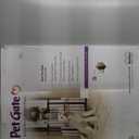 Babelio Baby Gate for Doorways and Stairs, 26-40" Auto Close Dog Gate, PressGuard C5, Easy-Install Pressure Mounted Satey Door, No Drilling Safety Gate for Child and Pets, Black