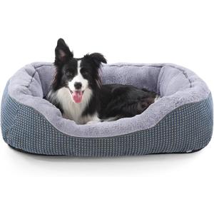 INVENHO Dog Bed Medium Size, Orthopedic Warming Soft Calming Sleeping Durable with Anti-Slip Bottom