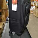 LOVEVOOK Carry On Luggage 22x14x9 Airline Approved, 22 Inch Softside Suitcases with Spinner Wheels, Lightweight Carry-on Suitcase with TSA Lock for Women Men, Large Luggage for Travel Business Trip