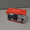 GLDRAM Grips for Nintendo Switch 2 Joycon, Comfort & Wear-Resistant Joycon 2 Grip, Switch 2 Accessories with Ergonomic Controller Handle & 4 Thumb Grip Caps - Blue & Orange (2 Pack)