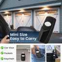 2pcs for 3089 Multi-Code Gate Opener, 300 MHz 10 Dip Switch Gate Remote, 308911/1089/3070/3060 Gate Remote Control for Linear Garage Door Remote - Not a Universal Gate Opener Remote