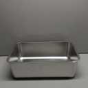 Kirecoo Stainless Steel Cat Litter Box, Large Metal High Sided Cat Pan Box, Indoor Litter Tray, Non Stick, No Smell, Easy to Clean, Pet Toilet Supplies for Cats