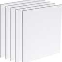 SoHo Urban Artist Canvas Texture Painting Boards - 2.3mm Stock Textured Canvas Boards for Painting, Practice, Students, Bulk, All Media, & More! - [Pack of 5-6x9]