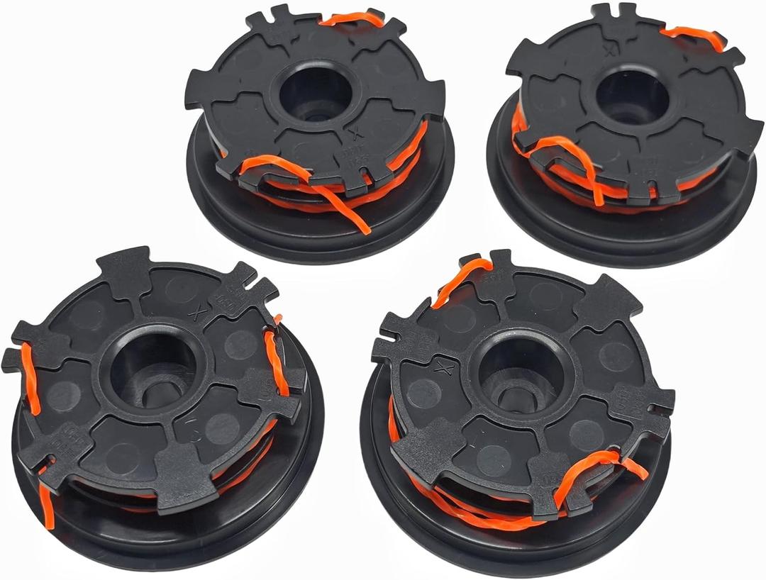 Dual Trimmer Line 0.095" 18ft Compatible with MTD 180120, Cub Cadet CS202, Craftsman, Troybilt, Ryobi & Most Small Bump Heads
