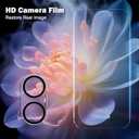 PEHAEL 3+3 Pack for iPhone 17 Privacy Screen Protector with Camera Lens Protector Full Coverage Anti-Spy Tempered Glass Film 9H Hardness Easy Installation Bubble Free [6.3 inch]