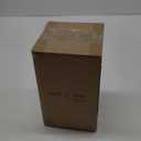 Pendant Light Shade Replacement with 1-5/8" Fitter, Metal Lampshade Height 7.8 in Diameter 4.7 in, Antique Bronze Oval Shaped Cover for Pendant Kitchen Wall Sconce Chandelier Vanity Light 1-Pack (Gold)