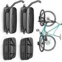monTEK Swivel Bike Wall Mount  2 Pack Garage Bike Hanger & Space-Saving Vertical Bike Rack for Garage & Apartment, Sturdy Bike Storage Hook Holds 66 lbs, Easy Installation & Scratch-Proof Design