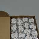 MTLEE 50 Pcs Wedding Candles Gift Favors for Guests 1 Oz Lavender Scented Soy Wax Aromatherapy Candle Favors for Bridal Shower Rustic Wedding Party Guests(Elegant Flowers)