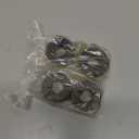 PATIKIL Bore 12mm Single Split Shaft Collar 28mm OD 11mm Thickness, 4 Pack 45#Carbon Steel Locking Collar Clamp Style with Set Screw for Machine Tools Industry, Black (12mm/7/16inch)