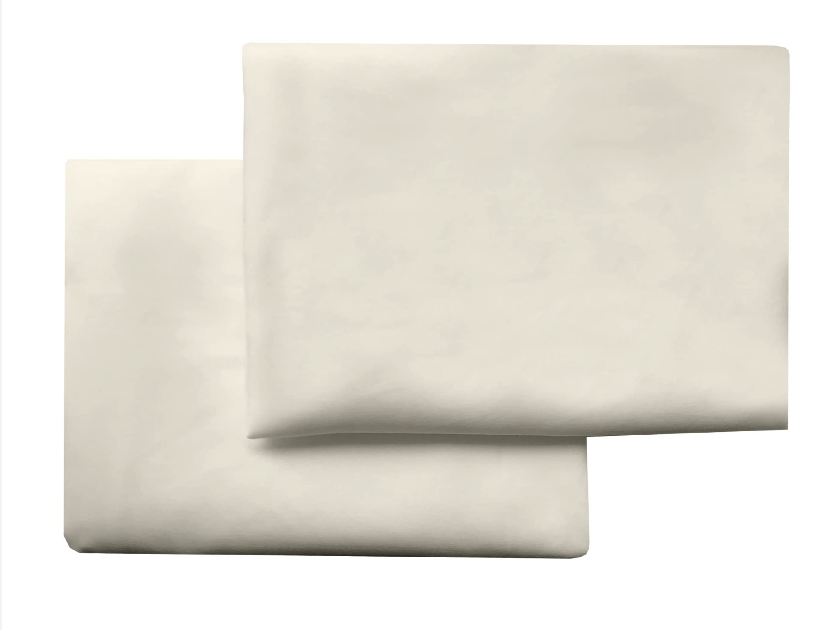 Neaterize Throw Pillow Covers 2Pack Cream Color 18x18 / 46x46cm
