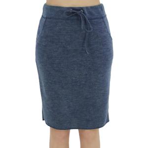 BENANCY Women's High Waist Stretch Pencil Skirt with Pockets (XX-Large, Bj 001 Blue)