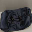 Halfday Convertible 2-in-1 Garment Duffel Weekender Bag 45L: Wrinkle-Free Travel (Hanging Suit Compartment, Shoe Pockets, Trolley Sleeve), Durable & Water-Resistant Carry-on, Marine