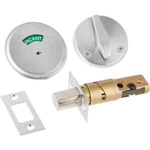 Falcon Lock D271 626 D200 Series Grade 2 Non-Handed Medium Duty Deadlock, Deadbolt Chasis, Thumbtrun Indicator, Keyless, Satin Chrome Finish
