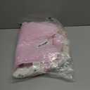 GFU Baby Car Seat Head Support for Newborn, 2 in 1 Infant Car Seat Head Body Support with Strap Pads, Soft Stroller Cushion Pillow Insert for Girls, Fits for Stroller, Swing, Pink Floral