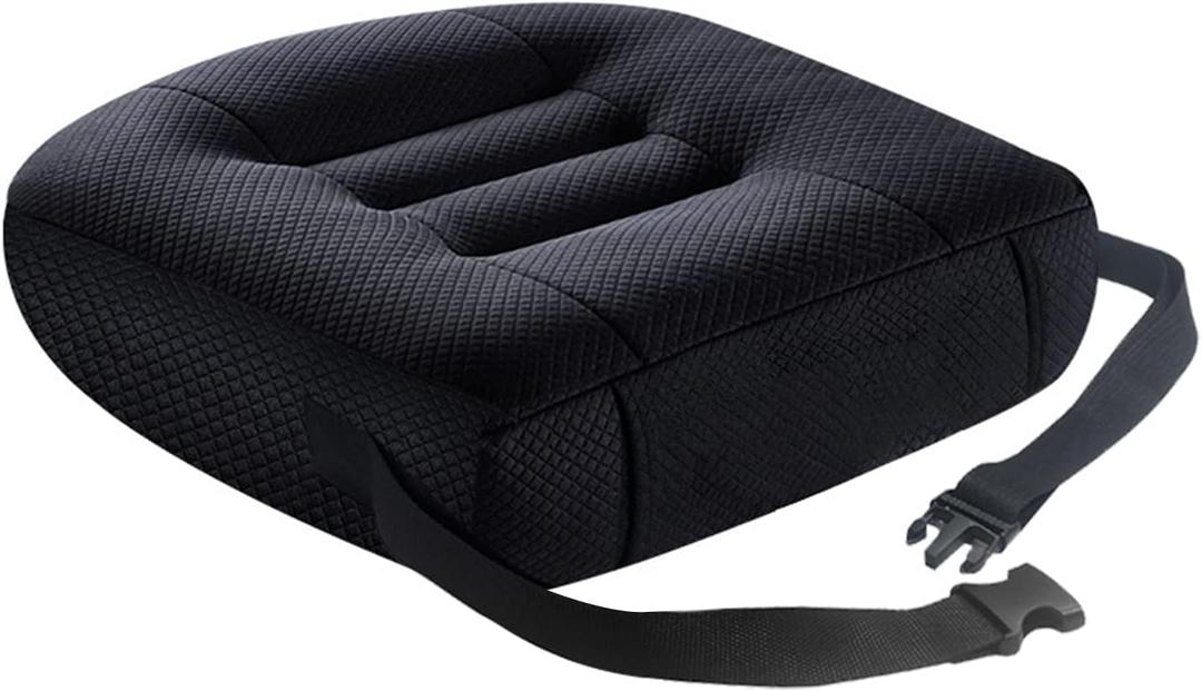 Adult Booster Seat for Car, Short Drivers, Butt Cushion for Office Chairs, Driver Seat Cushion, Seat Cushions for Driving, 17"*17",4"