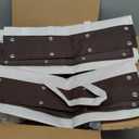 GRANNY SAYS 3 Tie Laundry Sorter, Laundry Basket with Wheels, Laundry Room Organization and Storage, 3 Section Rolling Laundry Cart for Dorm, Bathroom, Bedroom, Closet, Beige