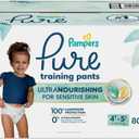 Pampers Pure Protection Training Underwear, Unisex, Size 4T5T, 80 Count, Premium, Hypoallergenic, Soft, Absorbent