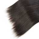 #1B Natural Black Bundles Straight Bundles Human Hair 20 22 24 Inch NerriHou Brazilian Virgin Hair 3 Bundle Natural Color Straight Bundles Human Hair Extensions 50 Gram Per Bundle