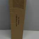 Wood Curtain Rods for Windows 66 to 120 Inches 1" Diameter Boho Decorative Heavy Duty Long Window Curtain Rod Adjustable with Handmade Wood Grain Design for Living Room Bedroom Kitchen