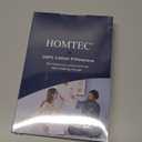 Pillow Cases, King Size Cotton Percale Weave Pillowcases, Pre-Shrunk Breathable and Hypoallergenic Pillowcases, Set of 2 (2 Piece King 20 Inch x 40 Inch, White)