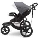 Jeep Classic Jogging Stroller by Delta Children, Grey, 
44.9"L x 24.4"W x 41.1"H