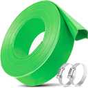 Sutekus 2" x 25' Pool Backwash Hose with Hose Clamps Heavy Duty Pool Drain Hose Thick PVC Lay Flat Discharge Hose Pool Filter Pump Hose Water Hose
